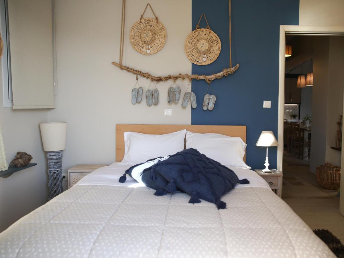 Beach House In Itea-Delphi Esterno foto