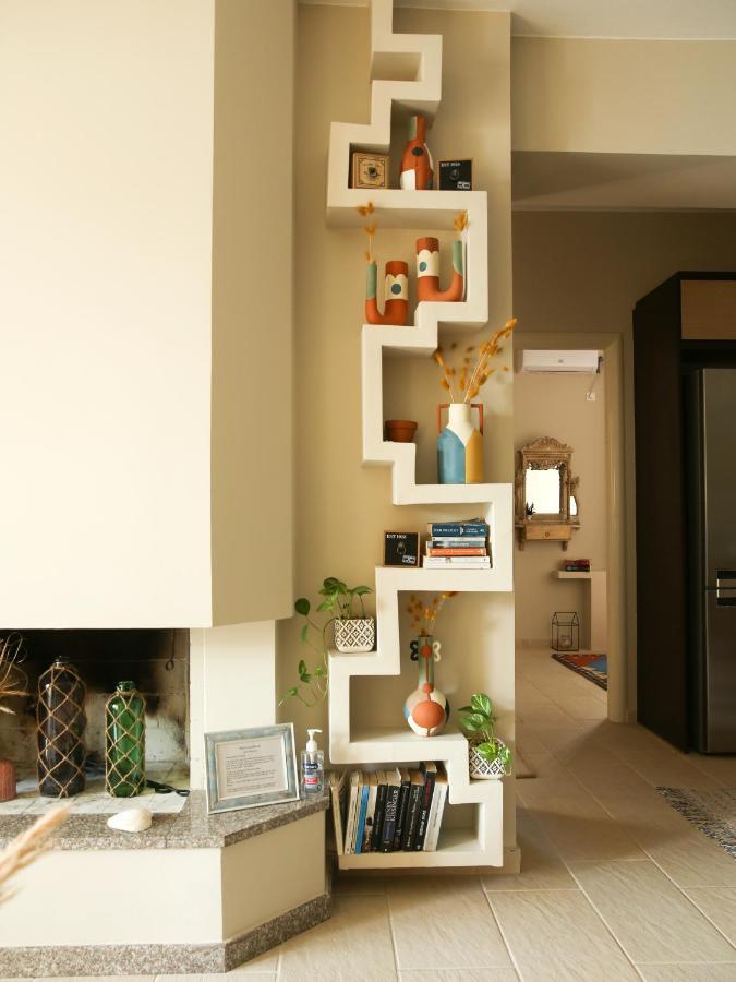 Beach House In Itea-Delphi Esterno foto